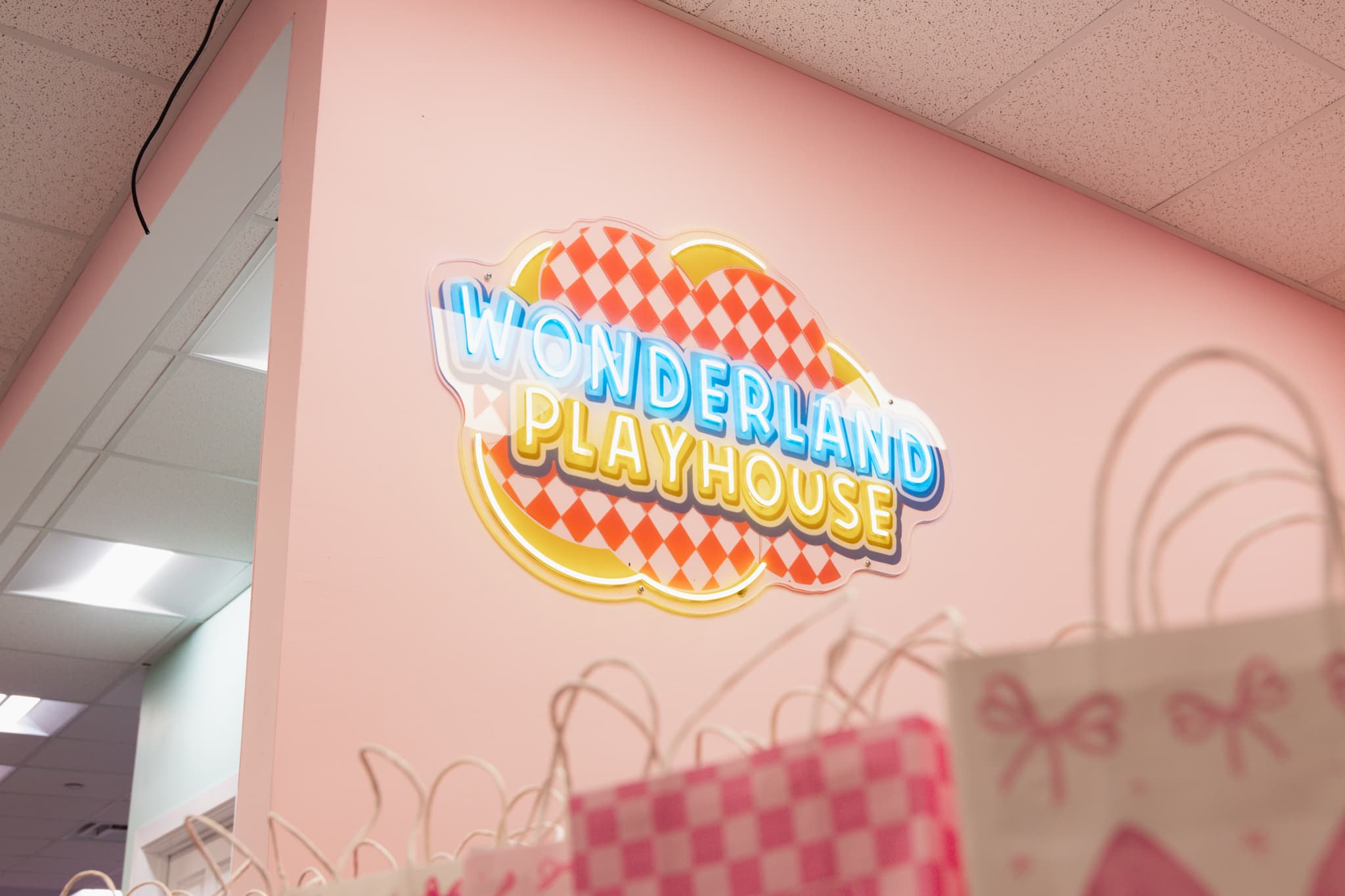 Wonderland Playhouse signage